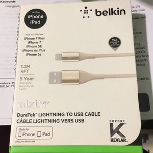 New listing *Bellkin USB Cable for iPhone and iPad